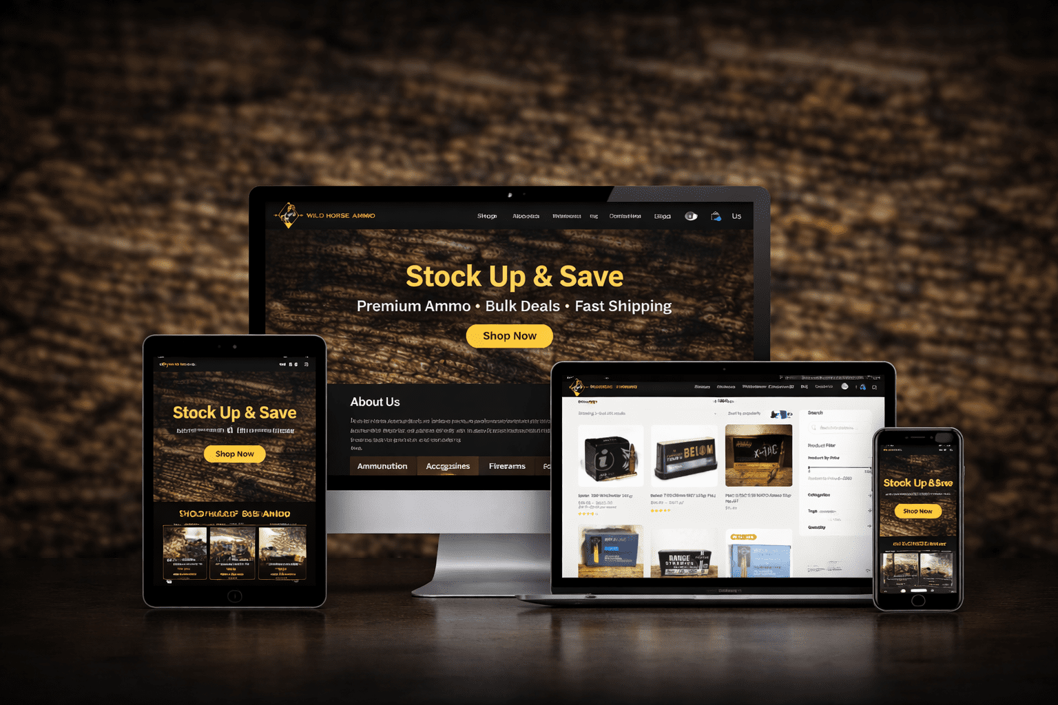 Wild Horse Ammo digital experience